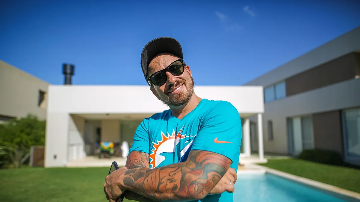 Se filtraron capturas del perfil de Fede Bal. 
