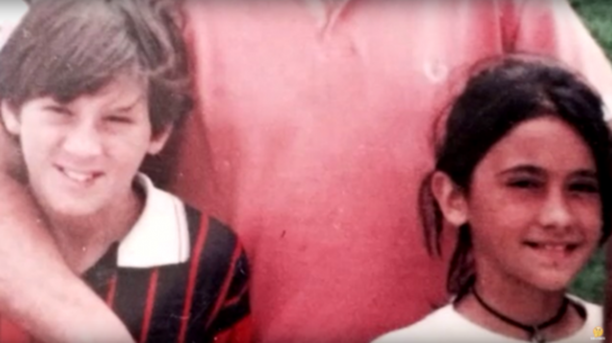 Messi y Antonela en la época que se conocieron. Messi y Antonela en la época que se conocieron.