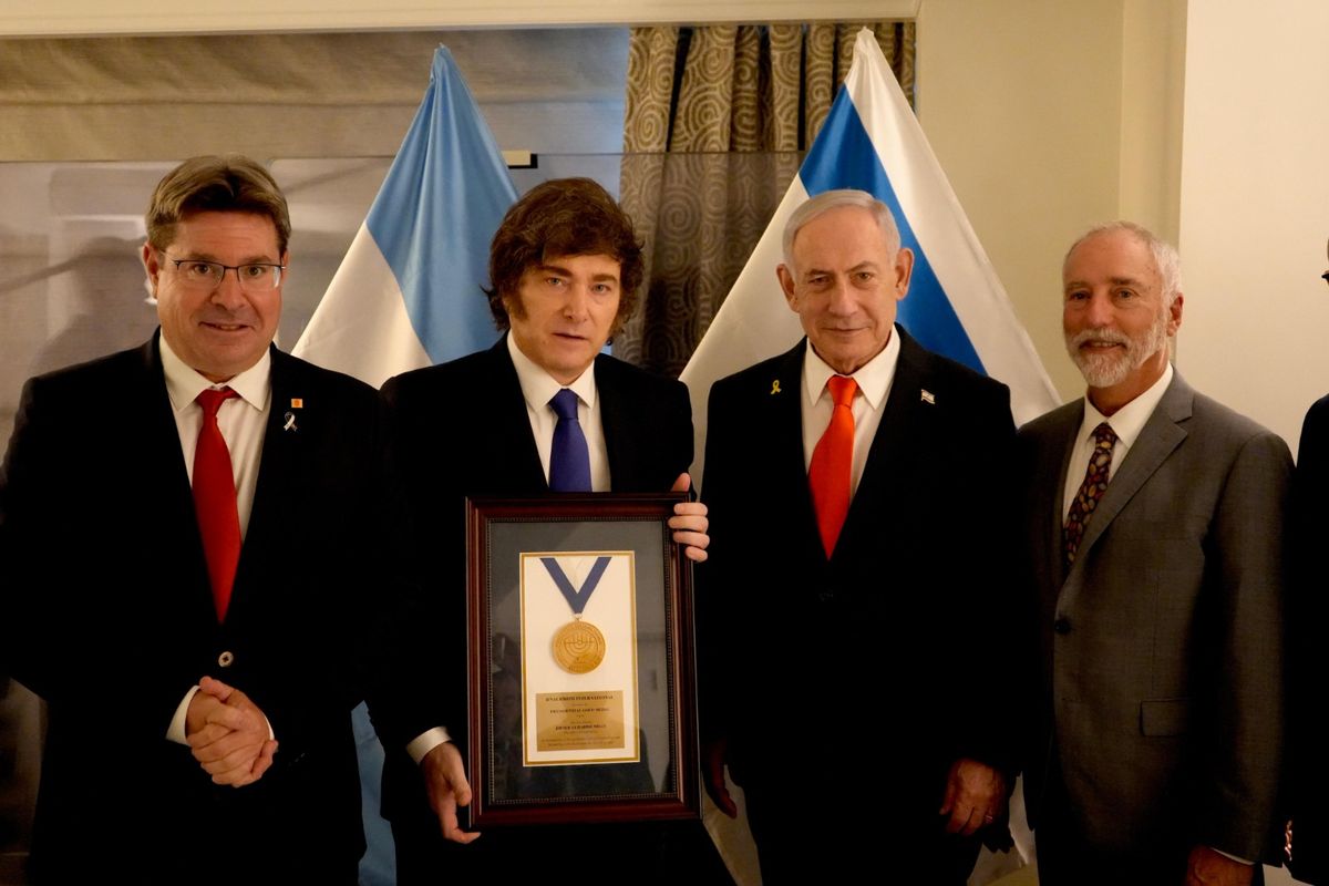 El encuentro se dio en el marco de la 80ª sesión de la Asamblea General de las Naciones Unidas, que se desarrolla esta semana en Nueva York. El encuentro se dio en el marco de la 80ª sesión de la Asamblea General de las Naciones Unidas, que se desarrolla esta semana en Nueva York.