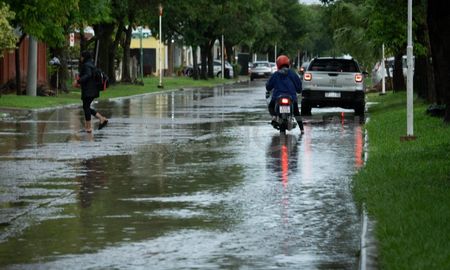 Las lluvias dieron un respiro y permitió que el agua acumulada escurriera en las últimas horas. Las lluvias dieron un respiro y permitió que el agua acumulada escurriera en las últimas horas.