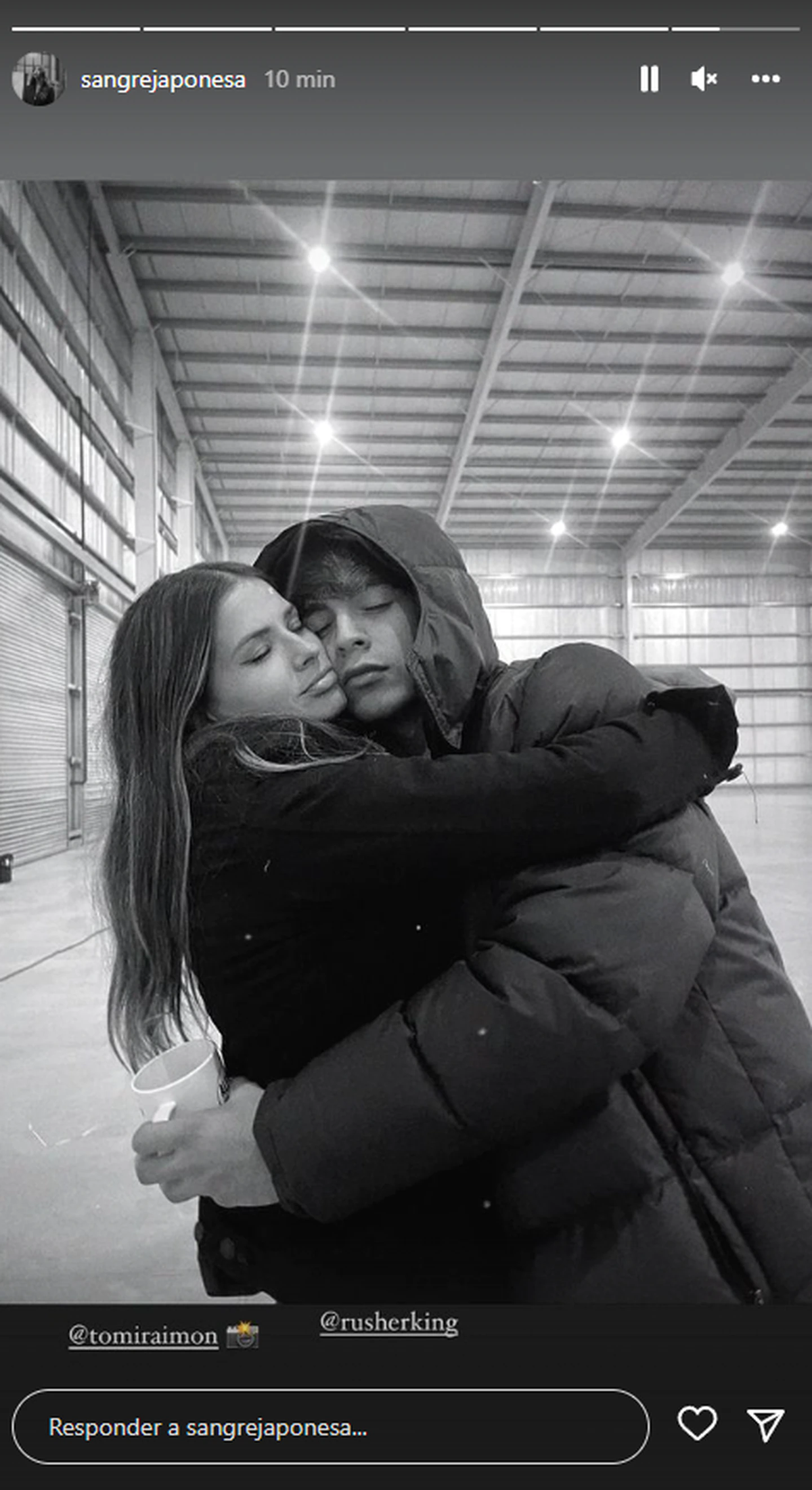 La China Su&aacute;rez comparti&oacute; su primera foto con Rusherking. (Foto: Captura)