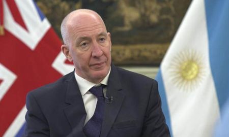 Mark Kent, embajador británico en Argentina. Mark Kent, embajador británico en Argentina.