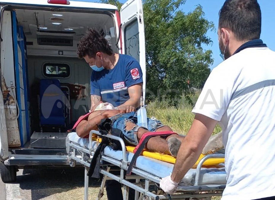 El joven fue asistido por el 107 Emergencias y trasladado al Hospital José María Cullen de la ciudad de Santa Fe.&nbsp;