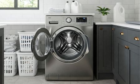 El precio actualizado de un lavarropas en el país. El precio actualizado de un lavarropas en el país.
