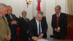 Fabio Della Siega juró como juez de Familia de Santa Fe en mayo de 2015.