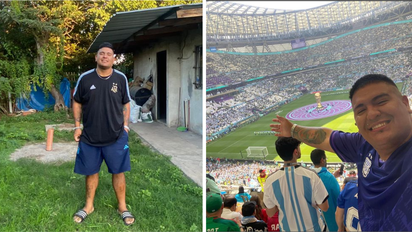 Viajó al Mundial de Qatar 2022, gastó los ahorros para su casa y ahora cumplió su sueño: 