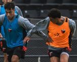 Colón probó pensando en Estudiantes y Andrés Yllana tiene casi definido el equipo titular Colón probó pensando en Estudiantes y Andrés Yllana tiene casi definido el equipo titular