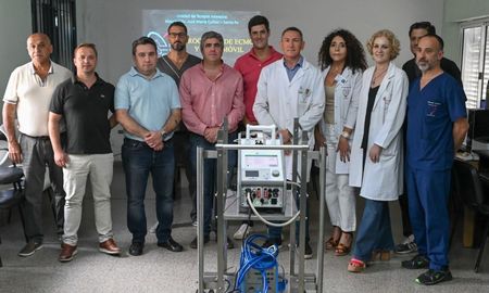 El Hospital Cullen recibió un premio en un congreso internacional por su experiencia en el programa ECMO móvil. El Hospital Cullen recibió un premio en un congreso internacional por su experiencia en el programa ECMO móvil.