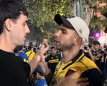 Así fue la agresión de un hincha de Boca a un periodista tras el empate con Racing
