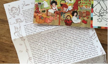 Hugo le da una serie de recomendaciones a Papá Noel para que no los contagie Hugo le da una serie de recomendaciones a Papá Noel para que no los contagie