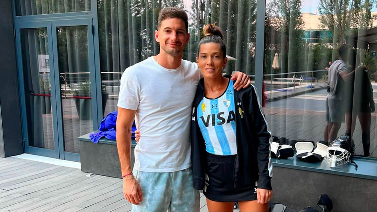 Agustina Albertario y Lucas Alario se separaron por la distancia. Agustina Albertario y Lucas Alario se separaron por la distancia.