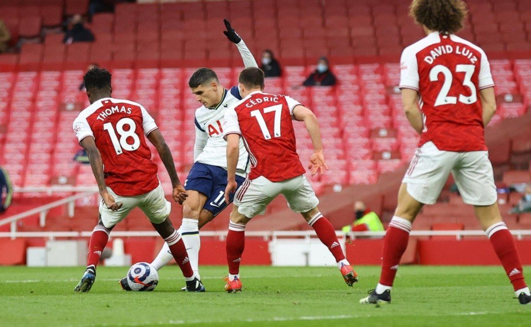 El gol de Erik Lamela