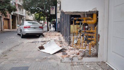 El presidente de la Corte Suprema de Santa Fe protagonizó un choque en pleno centro