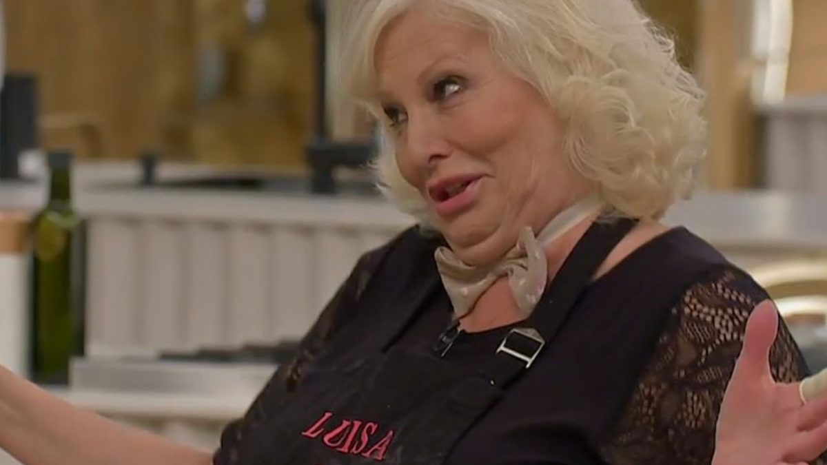 Santiago Del Moro y Luisa Albinoni tuvieron un divertido ida y vuelta en MasterChef Celebrity 3.