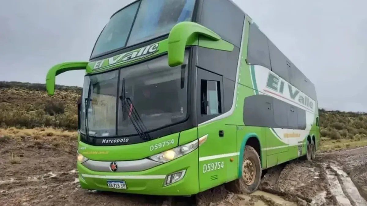 Chubut: un colectivo quedó varado y el chofer caminó 20 kilómetros para pedir ayuda