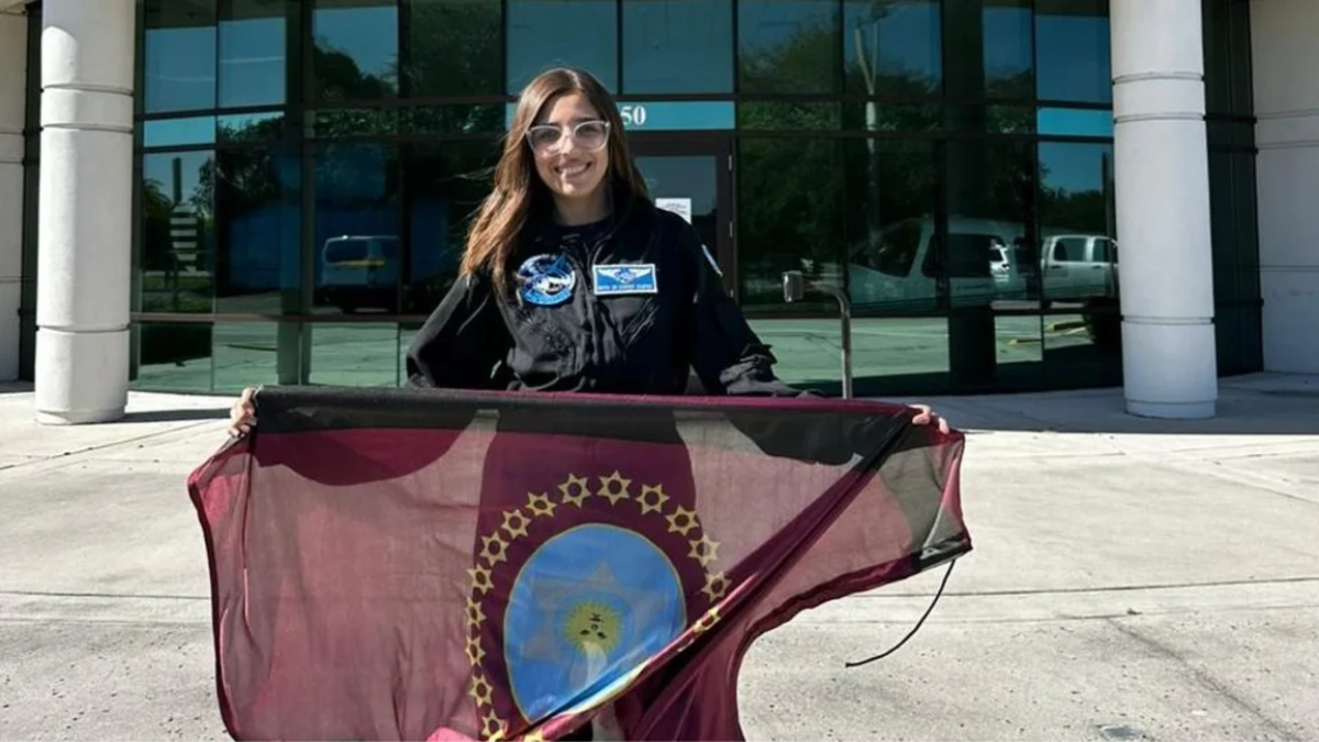 Noel De Castro, una joven de Salta, sueña con ser astronauta. Noel De Castro, una joven de Salta, sueña con ser astronauta.