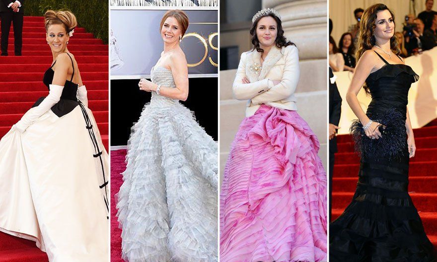 Vestidos emblemáticos de Óscar de la Renta