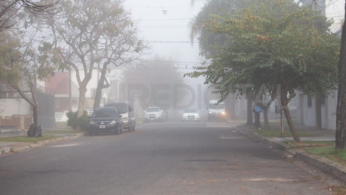 La ciudad de Santa Fe este martes.