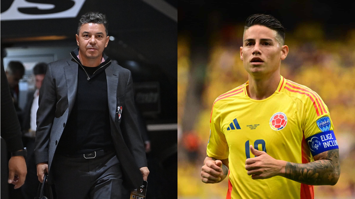 Qué dijo Marcelo Gallardo cuando le preguntaron si James Rodríguez será refuerzo de River