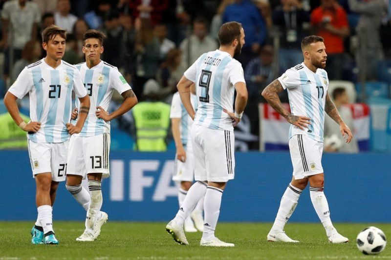 Se lesionó un jugador importante de la Selección Argentina