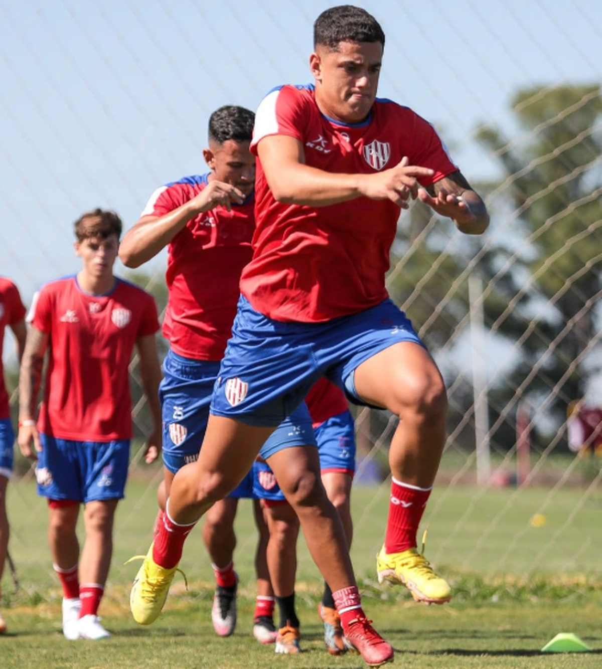 Entrenamiento de Unión. Foto Club Unión. Entrenamiento de Unión. Foto Club Unión.