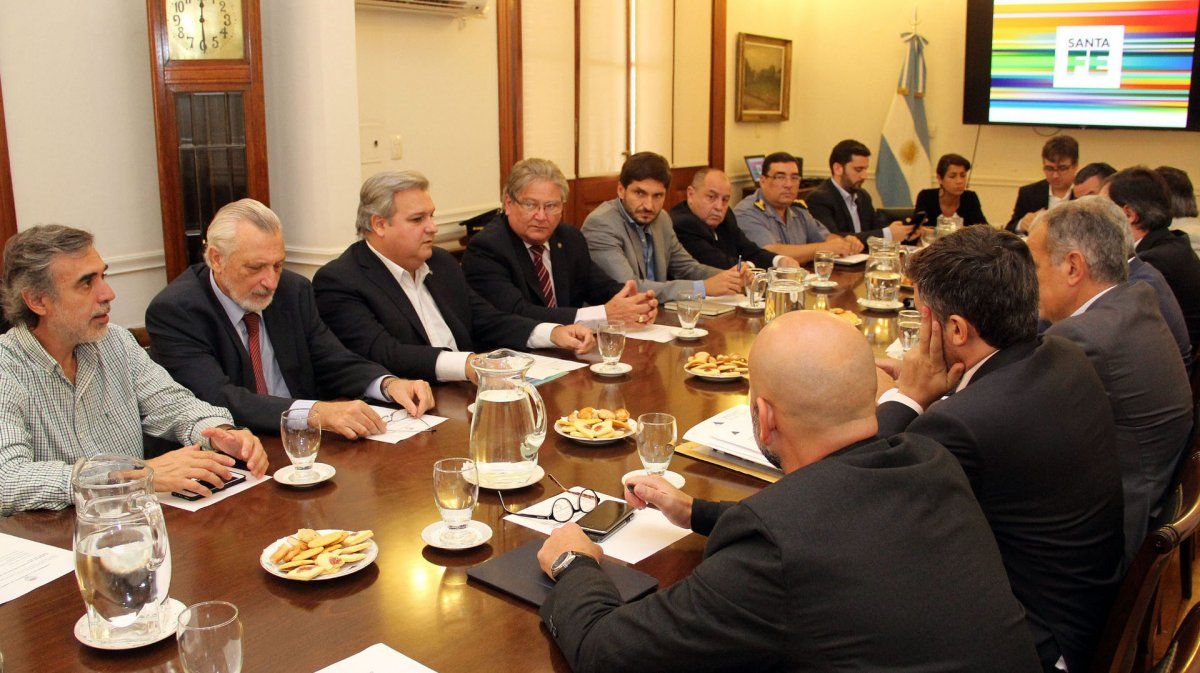 La Junta Provincial de Seguridad se reunió en la capital santafesina