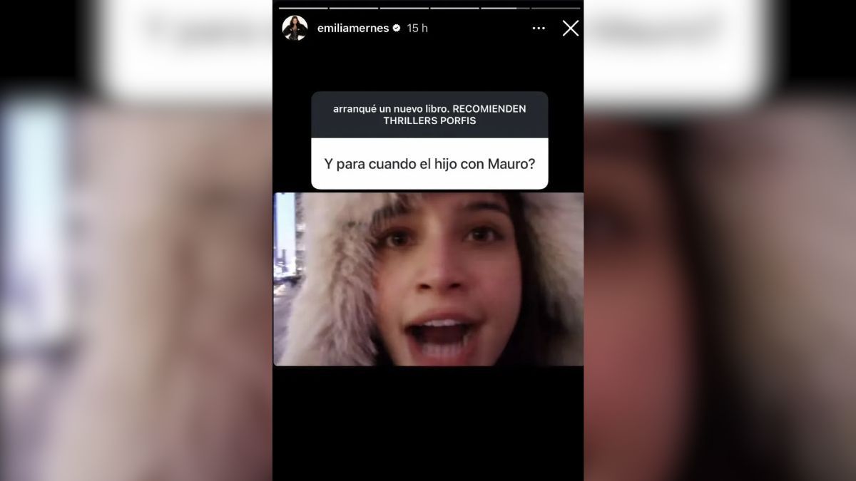 Emilia Mernes utilizó un divertido meme para responder a las consultas de sus seguidores sobre su relación con Duki. Emilia Mernes utilizó un divertido meme para responder a las consultas de sus seguidores sobre su relación con Duki.