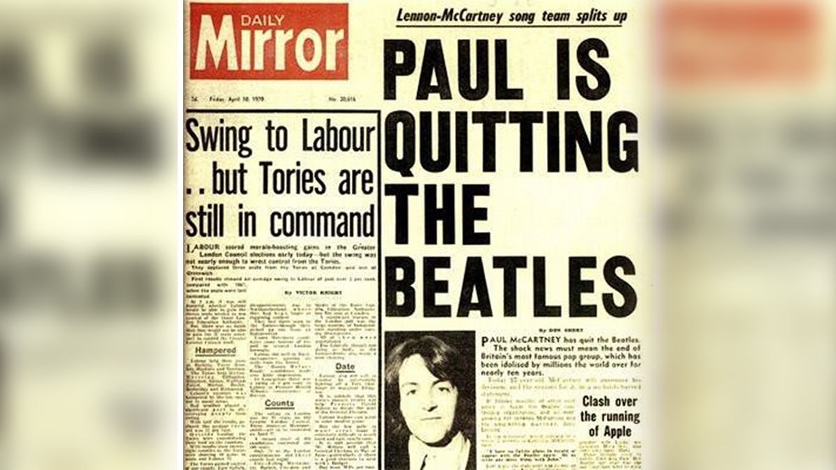 El Daily Mirror vio más allá de las escuetas respuestas de Paul y puso nombre a un proceso que ya era definitivo