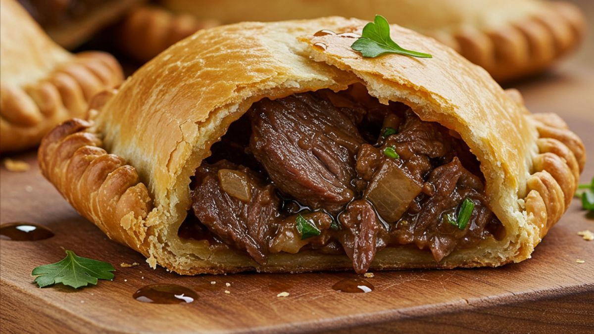 La empanada de osobuco es una verdadera tentación. La empanada de osobuco es una verdadera tentación.