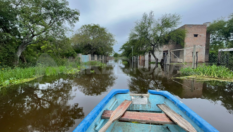 Fenómeno del Niño: viviendas de Arroyo Leyes bajo agua por la crecida del río