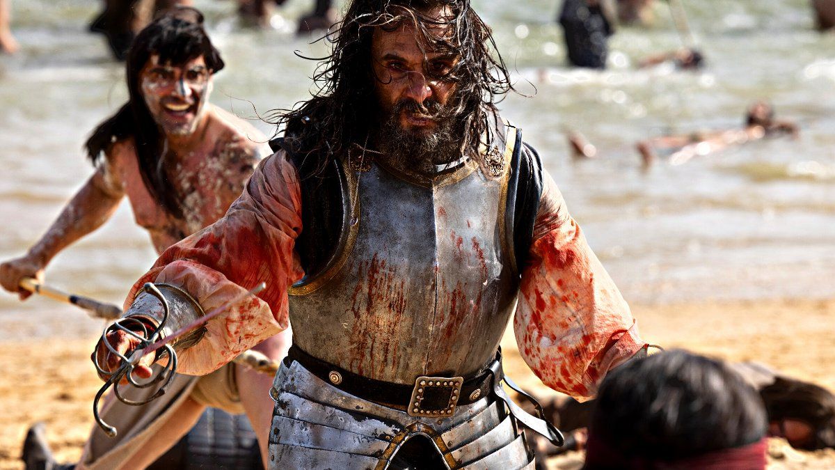 El rodaje de esta ambiciosa serie tuvo lugar en País Vasco y Navarra en las localizaciones de Azkoitia