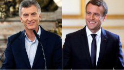 Mauricio Macri y Emmanuel Macron acordaron una reunión bilateral Mauricio Macri y Emmanuel Macron acordaron una reunión bilateral