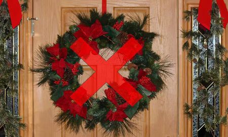 Chau al adorno en la puerta: el furor para decorar en esta Navidad 2025. Chau al adorno en la puerta: el furor para decorar en esta Navidad 2025.