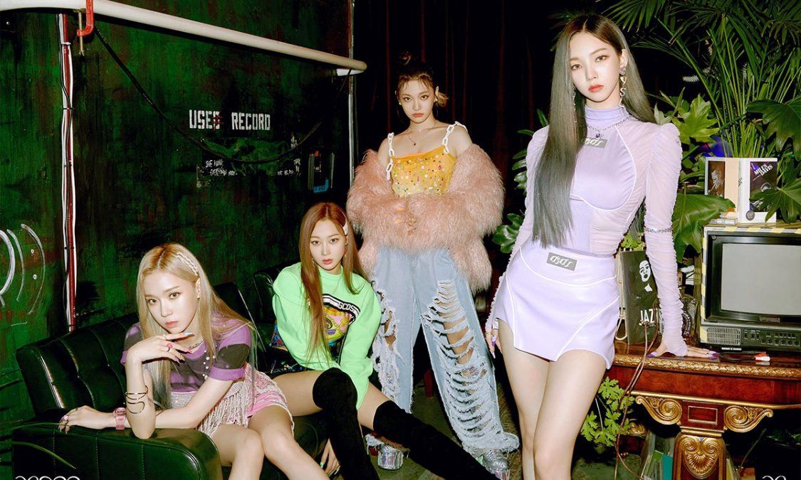 El grupo femenino de Kpop