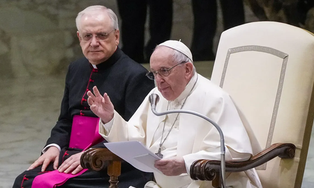 Francisco le agradeció a Polonia la acogida de refugiados de Ucrania. Francisco le agradeció a Polonia la acogida de refugiados de Ucrania.