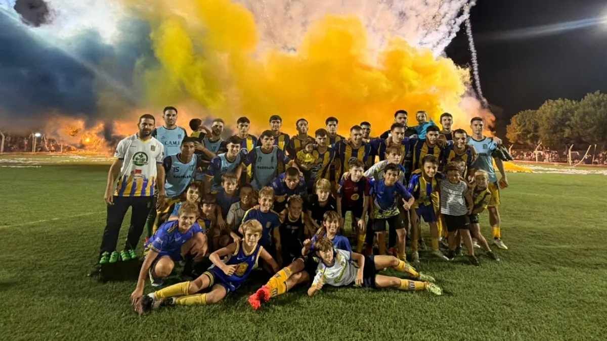 Atlético María Juana ganó el clásico y avanzó en la Copa Departamento Castellanos. Foto: Instagram Atlético.