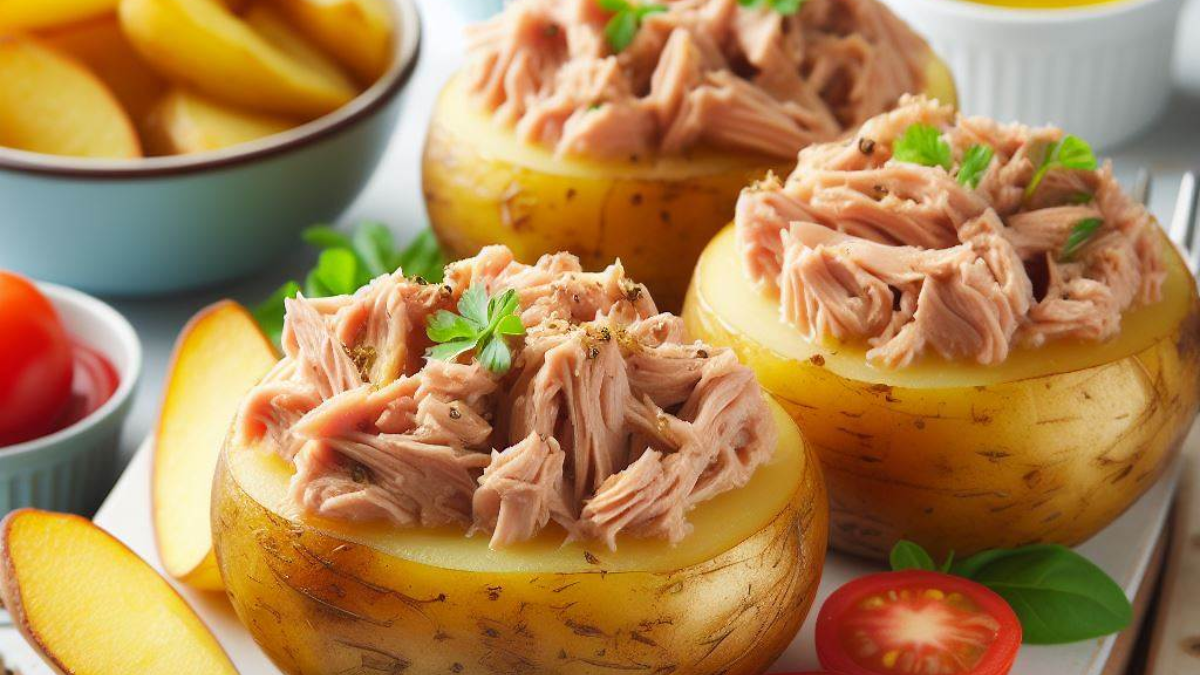 Las papas rellenas son un plato único y delicioso, perfecto para compartir en familia. Las papas rellenas son un plato único y delicioso, perfecto para compartir en familia.