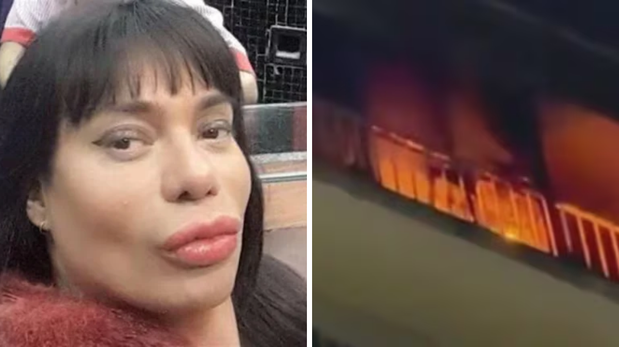 Oriana Junco relató los momentos de terror que vivió durante el incendio y la evacuación en su edificio.