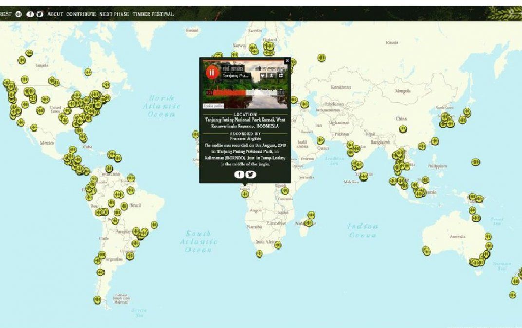 Podés escucharlo para escapar