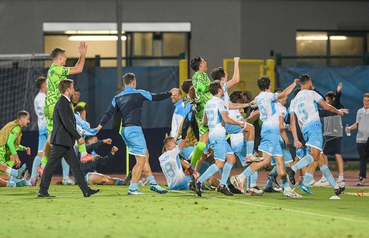 Hizo las inferiores en Newell's y ahora fue clave en el histórico triunfo de San Marino: ganó 20 años después. Hizo las inferiores en Newell's y ahora fue clave en el histórico triunfo de San Marino: ganó 20 años después.