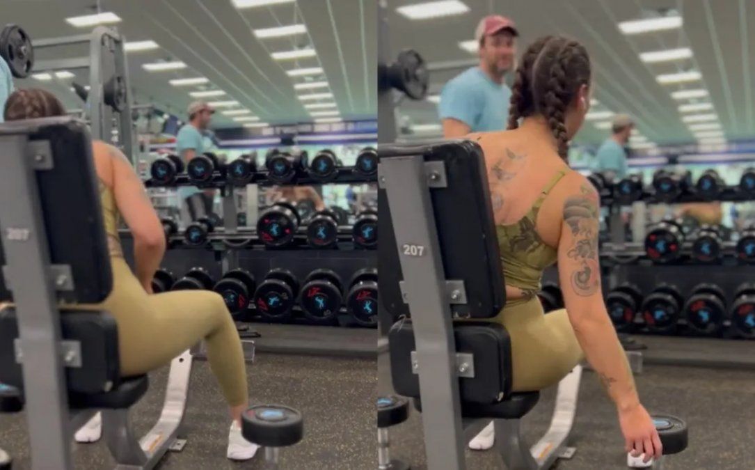 Mostró el comentario que recibió mientras entrenaba y quedó consternada