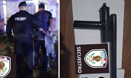 Recreo: un detenido por efectuar disparos de arma de fuego Recreo: un detenido por efectuar disparos de arma de fuego