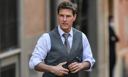 Tom Cruise apareció en el centro de Roma para grabar Misión Imposible 7 Tom Cruise apareció en el centro de Roma para grabar Misión Imposible 7