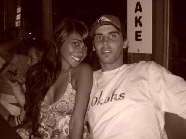 Antonela Roccuzzo y su ex novio.