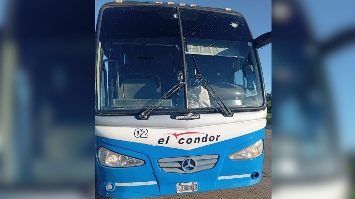 Circunvalación Oeste de Santa Fe: apedrearon&nbsp; un colectivo de media distancia