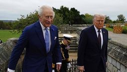 El rey Carlos III y la reina Camilla de Gran Bretaña llegaron este lunes a Estados Unidos para una visita de Estado de cuatro días.