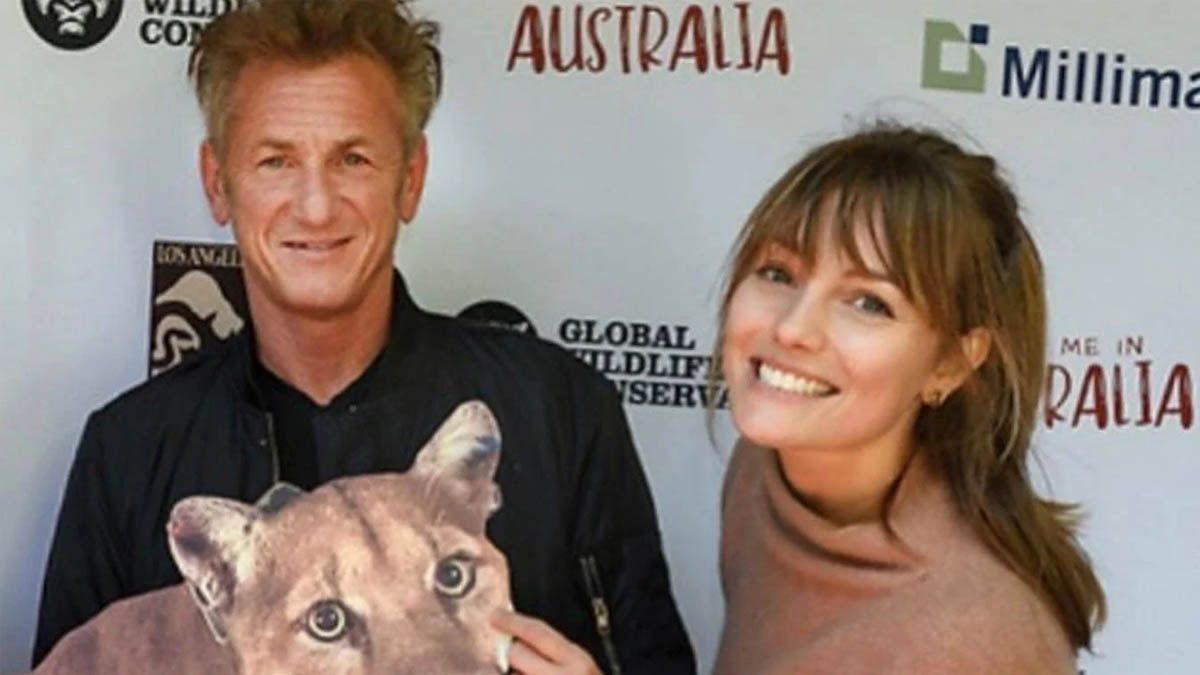 Sean Penn con Leila George.jpg