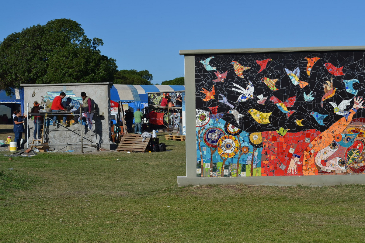 Murales de la Bienal de Arte