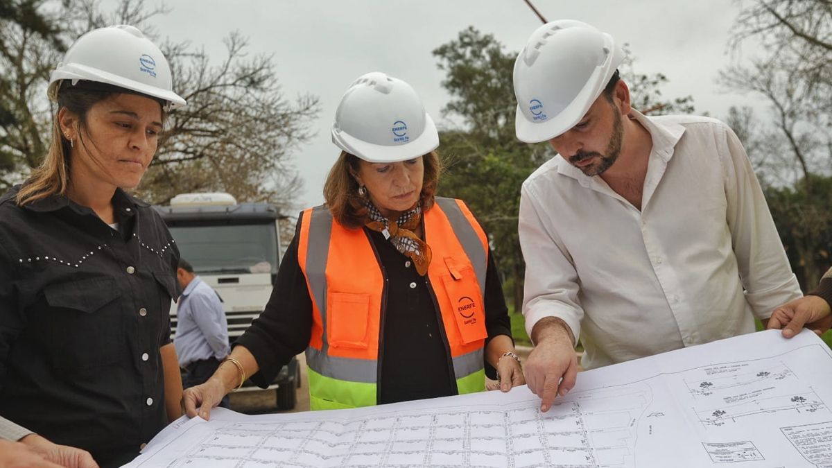 La obra implica el tendido de 40.488 metros en polietileno de cañerías.