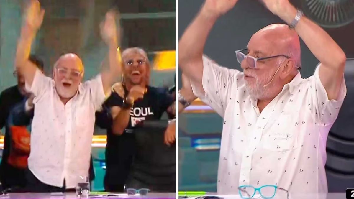 Horació Pagani ganó la lotería y se enteró al aire de Bednita.